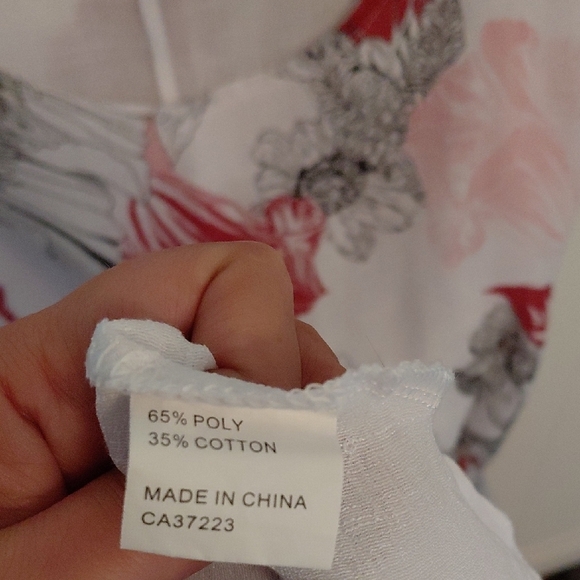 White and Cream Asymmetrical High Low Sundress for Wedding Guest - Picture 5 of 5